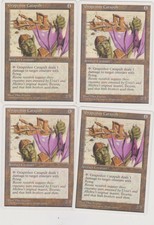 GRAPESHOT CATAPULT X4 N-MINT MTG MAGIC THE GATHERING 4TH EDITION US1