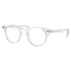 Oliver Peoples Romare Men's Eyeglasses 5459U 48 1011 Crystal With Demo Lenses