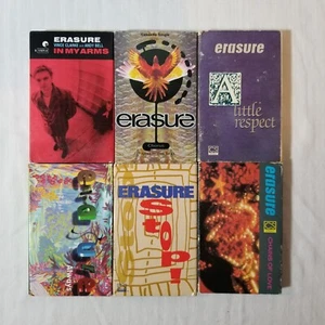 Erasure 6 Cassette Single Cassingle Respect Stop Always Chorus NOT CD 12" Vinyl - Picture 1 of 14
