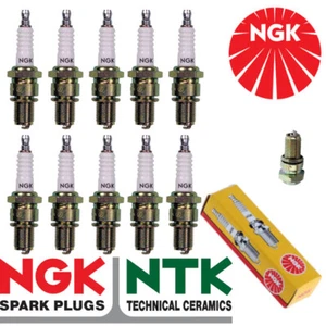NGK Yellow Box Spark Plug - Stk No: 1299 - Part No: JR10B - x10 - Picture 1 of 1