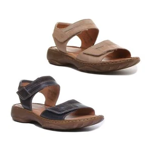 Josef Seibel Debra 19 beige bequeme Damen-Sandale mit Doppelriemen Größe US 5 – 11 - Bild 1 von 13