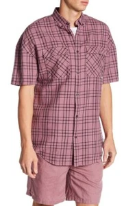 NUEVA CAMISA RUGGER ZANEROBE NEGRA MALVA NEGRA CRISTAL DE VENTANA S/S RISE RUGGER - Imagen 1 de 4