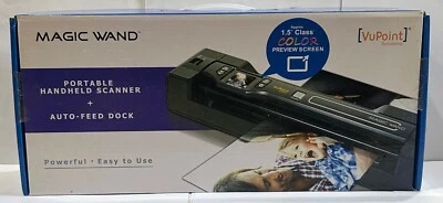 VUPOINT MAGIC WAND PORTABLE HAND HELD SCANNER DOCK PDSDK-ST470PE-VP - Image 1 of 4