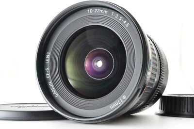 Lente zoom Canon EF-S 10-22 mm F3,5-4,5 USM [casi como nueva] de Japón #9710 Foto 1 de 4