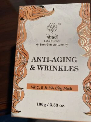 Омолаживающая и морщинистая глиняная маска с витаминами C, E и HA *новая с открытой коробкой* - Изображение 1 из 3