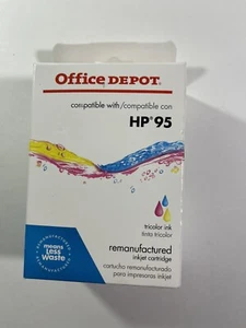 Office Depot Replacement Ink Cartridge for HP 95 Printer-Remanufactured tricolor - Picture 1 of 5