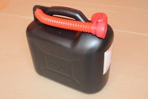 5 Liter Diesel Benzin Kraftstoffkanister schwarz UN geprüft mit Sicherheitsversc - Bild 1 von 1