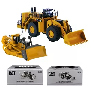 CAT Caterpillar 1/125 Radlader 994K & Raupentyp Traktor D11T Diecast Modell - Bild 1 von 11