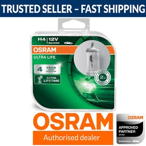 OSRAM Ultra Life H4 (Twin) 64193ULT-HCB - Picture 1 of 4