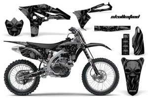 KIT DE GRÁFICOS YAMAHA YZ250F 2010-2013 CREATORX CALCOMANÍAS CON CALAVERA SIN PRECIO - Imagen 1 de 1
