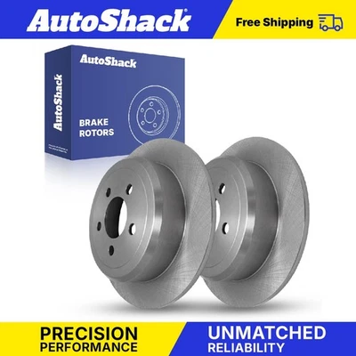 Rear Brake Rotors Pair for 2008-2012 Jeep Liberty 2007-2011 Dodge Nitro V6 - Image 1 of 4