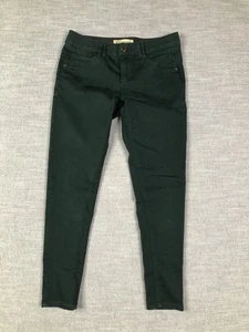 Democracy Pants Womens 2 Green Ab Technology Skinny Stretch Denim Jeans Casual - Picture 1 of 10
