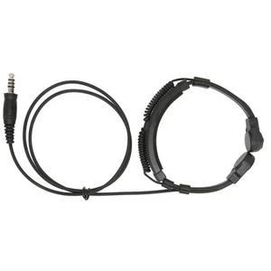7,1 mm teleskopowa słuchawka mikrofonu gardłowego U94 PTT pasuje do Yaese VX3R czarny krój - Zdjęcie 1 z 24