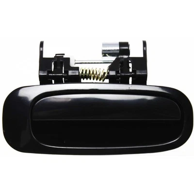 Maçaneta externa lisa preta traseira passageiro direita para 98-02 Corolla - Imagem 1 de 4