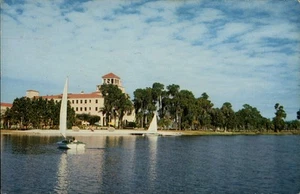 Sebring,FL Sailing Park Highlands County Florida Postcard - Picture 1 of 2