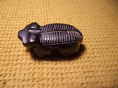 AYUDA A IDENTIFICAR---UN IMPRESIONANTE FETICHE ZUNI FIRMADO TALLADO OJOS TURQUESA Foto 1 de 4