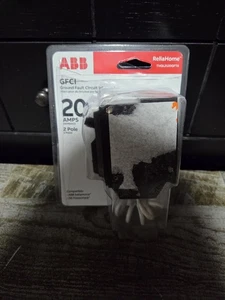 ABB 20 Amp Ground Fault GFCI Circuit Breaker 20A Model THQL2120GFTA - Picture 1 of 3