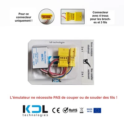 KDL TECHNOLOGIES Siège Tapis Testeur Émulateur diagnostic pour Mercedes V Vito W638