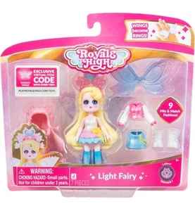 Light Fairy Doll Royale High 3” gioco ispirato alla moda con codice virtuale nuovo - Foto 1 di 6