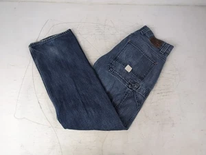 Vintage Ralph Lauren Polo Jeans Mens 30X32 Blue Carpenter Loose Fit Baggy Y2K - Picture 1 of 11