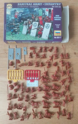 1:72 Zvezda, Samurai Army, 10 Reiter und 40 Fußsoldaten - Bild 1 von 2
