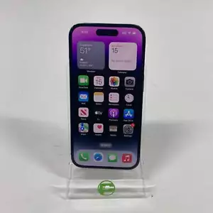 Apple iPhone 14 Pro eSIM sbloccato in fabbrica 256 GB viola intenso MQ1D3LL/A - Foto 1 di 7