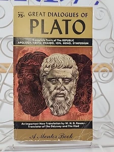 Great Dialogues Of Plato 1961 Paperback FAST FREE SHIPPING!! - Picture 1 of 3