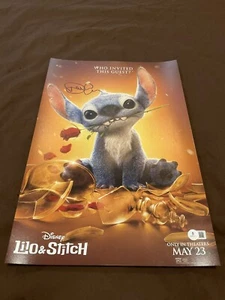 Foto firmata Disney BAS Dean Fleischer Camp direttore Lilo & Stitch auto 12x18 - Foto 1 di 3