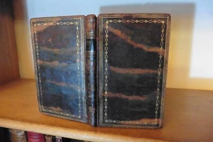1805 ROBERT BLOOMFIELD RURAL TALES IN FINE FULL SPANISH CALF LEATHER BINDING - Imagen 1 de 10