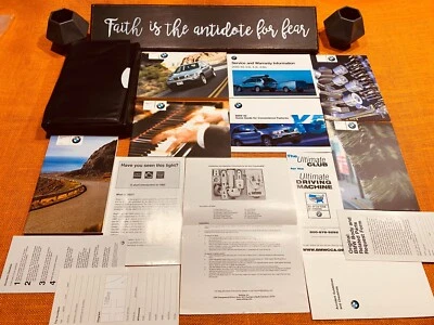 ⭕️ 2003 BMW X5 владельцев ручной набор 3.0i 4.4i 4.6is 3.0 4.4 4.6 внедорожник (новый неиспользованный) - Изображение 1 из 4