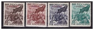 TRIESTE B - 1952 CONGRESSO DI ZAGABRIA SERIE NUOVA ** MNH - Imagen 1 de 1