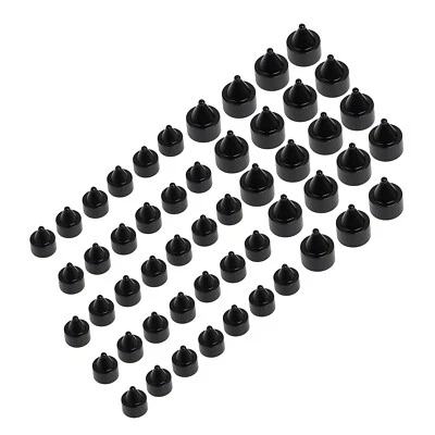 Kit de cubiertas de tapas de pernos de motor negras 52 un. para Indian Power Plus Roadmaster Limited Foto 1 de 4