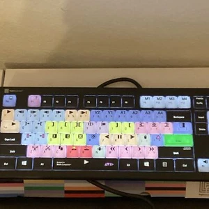 Logickeyboard Backlit 'Astra2' Designed for use with Avid Media Composer PC - Picture 1 of 8