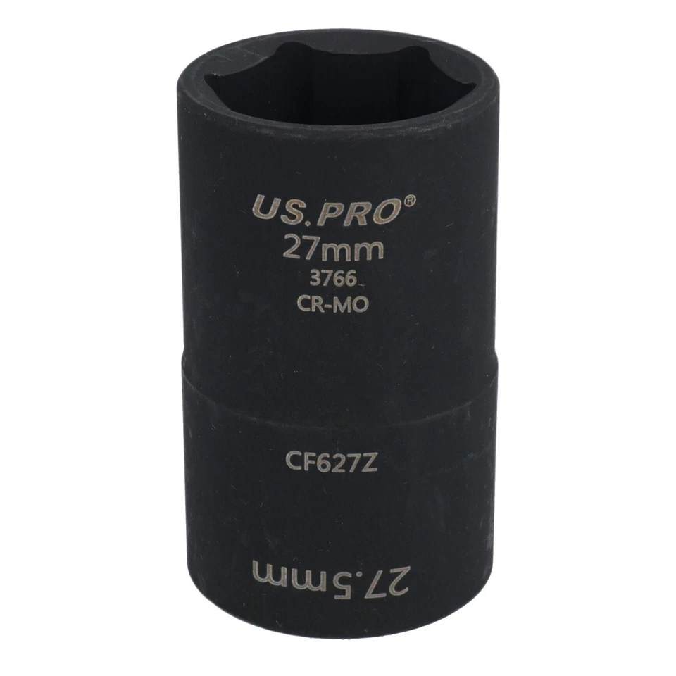 Metric MM Wheel Hub Lug Nut Cap Flip Impact Socket Remover 1/2in Drive - Image 1 of 1