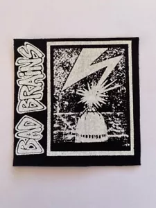 Bad Brains Cloth Patch Sew On Badge Punk Rock  Approx 4.25" X 4.25" (CP40) - Picture 1 of 1