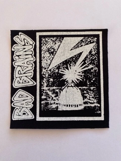 Bad Brains Cloth Patch Sew On Badge Punk Rock  Approx 4.25" X 4.25" (CP40) - Image 1 of 1