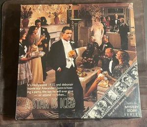 VINTAGE SPRINGBOOK MYSTERY STORY SERIES A STAR IS ICED JIGSAW PUZZLE - Picture 1 of 5
