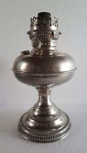 Antique & Original Rayo Center Draft Kerosene Oil Lamp w/ Flame Spreader - Picture 1 of 17