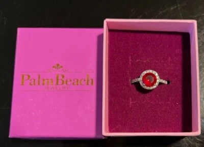 Anillo rojo Palm Beach Foto 1 de 2