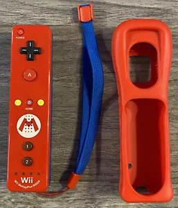 Mario Plus Edizione Limitata Wii Telecomando Ricambio Custodia Silicone Skin - Foto 1 di 9