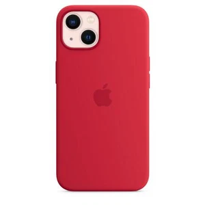 Véritable / Officiel Apple IPHONE 13 Silicone Étui/Housse - Produit (Rouge) - - Photo 1 sur 11