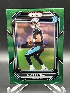 2022 Panini Prizm Rookie Green Prizm Matt Corral #304 RC Carolina Panthers NFL - Bild 1 von 4