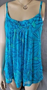 Camisa para mujer talla M New York & Company Cami Spagetti correa nueva con etiquetas azul s28-gb3 - Imagen 1 de 4