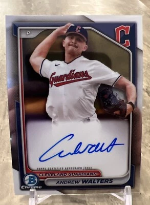 2024 Bowman Chrome Andrew Walters Auto Guardians CPA-AW - Image 1 of 2