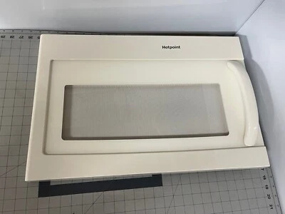 Дверца микроволновой печи Hotpoint в сборе (неглазурованная) от оригинального производителя номер детали WB56X21804 WB56X32784 - Изображение 1 из 4