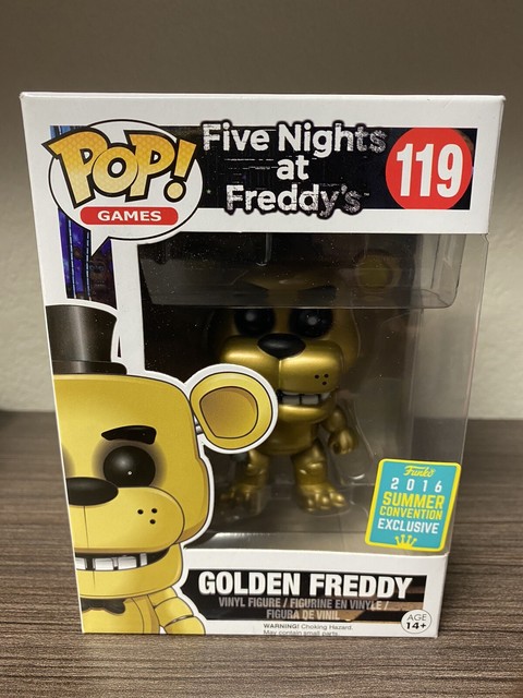 Funko Pop! Games Five Nights At Freddys Freddy 106 Original - Moça do Pop -  Funko Pop é aqui!