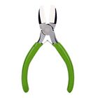 5.5 Inches Flat Nose Pliers with Rubber Grip Handle Carbon Steel Jewelry Pliers