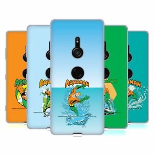 OFFICIAL AQUAMAN DC COMICS FAST FASHION GEL CASE FOR SONY PHONES 1