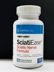 SciatiEase Sciatic Nerve Health Support 120 Supplements Free Shipping Exp 2026 - Picture 1 of 4