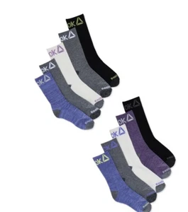 Reebok Women's Pro Series Cushioned Crew Socks, 10-Pack - Picture 1 of 4